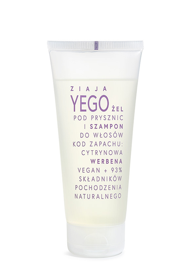 Ziaja yego żel pod prysznic i szampon do włosów cytrynowa werbena 200 ml zdjęcie