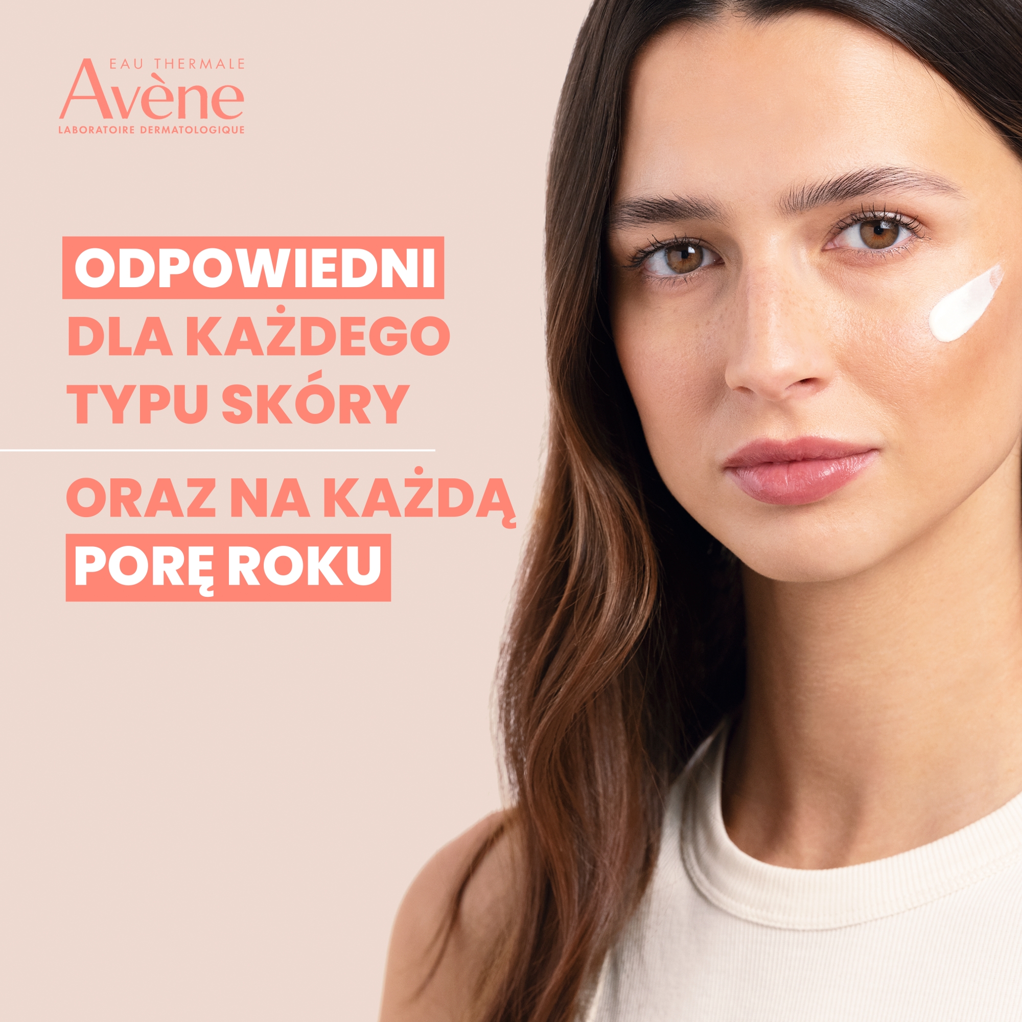 Avene Hydrance, lekki krem nawilżający UV SPF 30, 40 ml