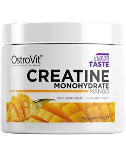 OstroVit Creatine Monohydrate Mango - 300 g - cena, opinie, składniki zdjęcie
