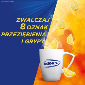 Theraflu Extra Grip saszetki na objawy grypy i przeziębienia 10 saszetek