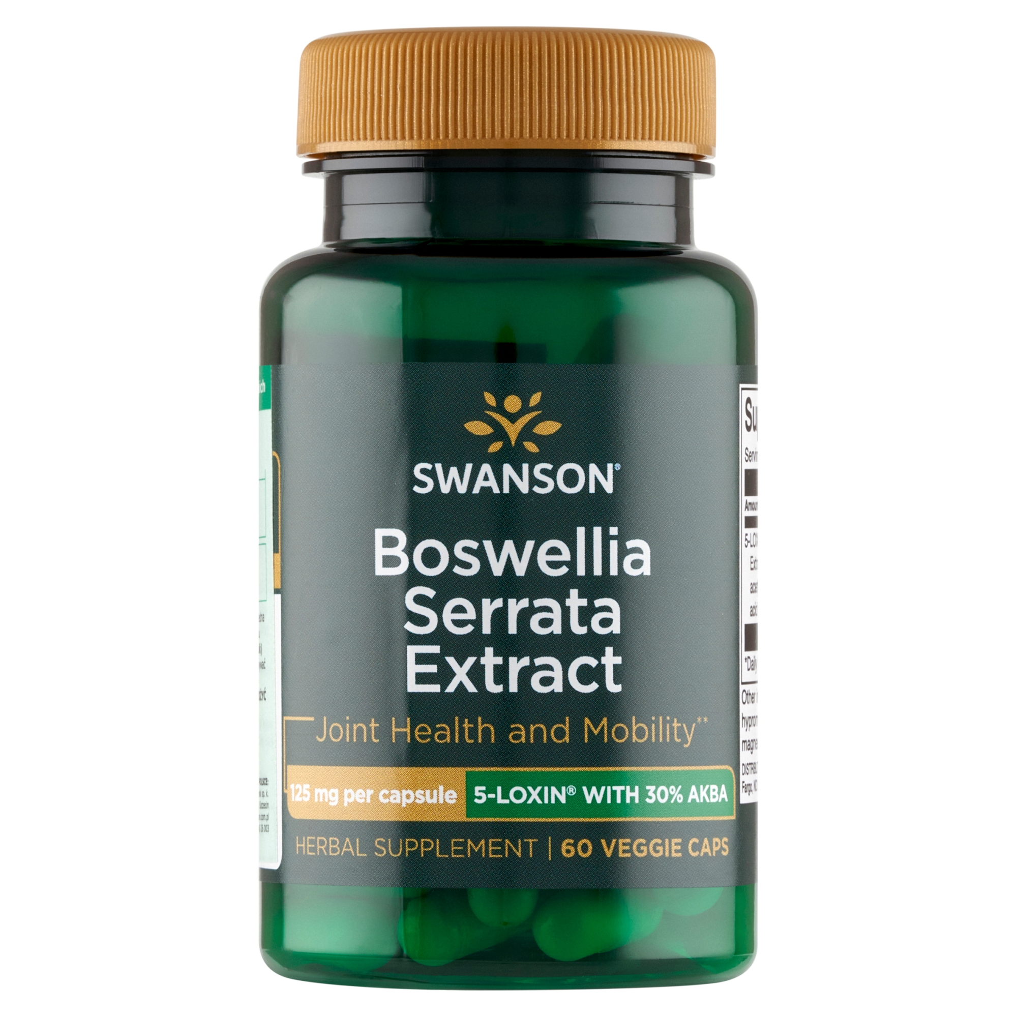 SWANSON Boswellia Serrata Extract 125 mg - 60 kaps. zdjęcie