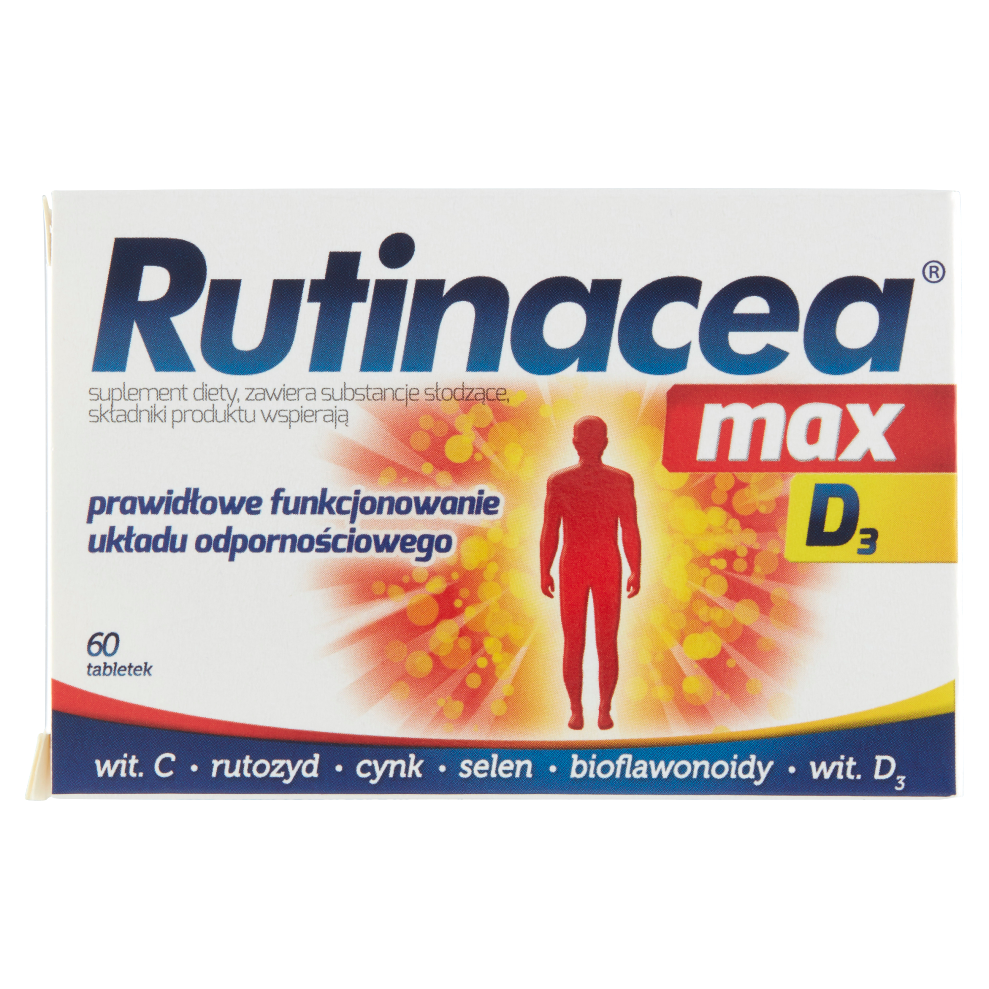 Rutinacea max D3, tabletki, 60 sztuk zdjęcie