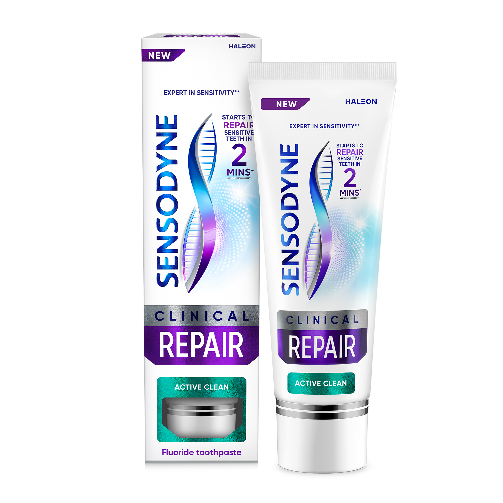 Sensodyne Clinical Repair Active Clean, pasta do zębów, 75 ml zdjęcie