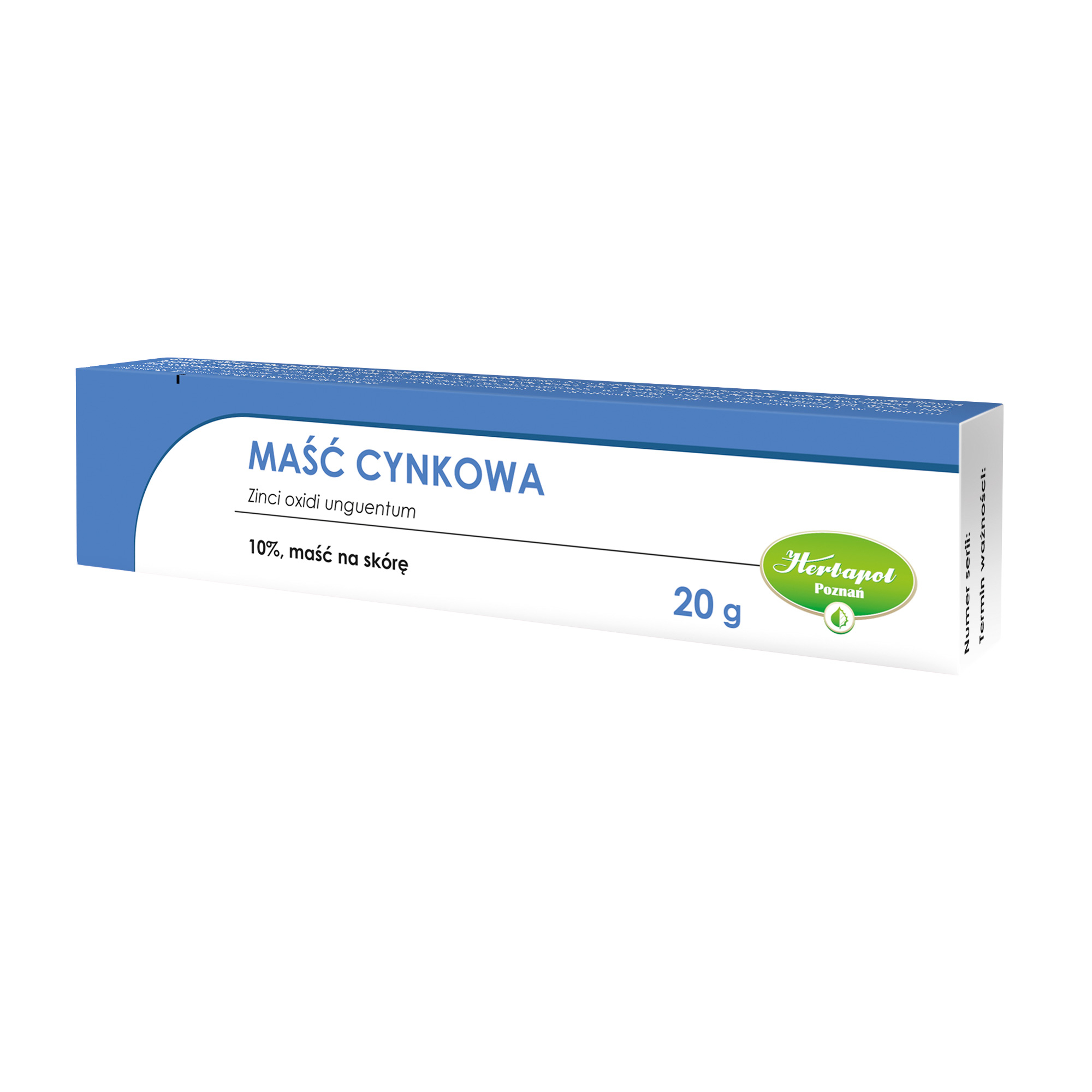 Maść cynkowa na skórę 10%, 20 g zdjęcie