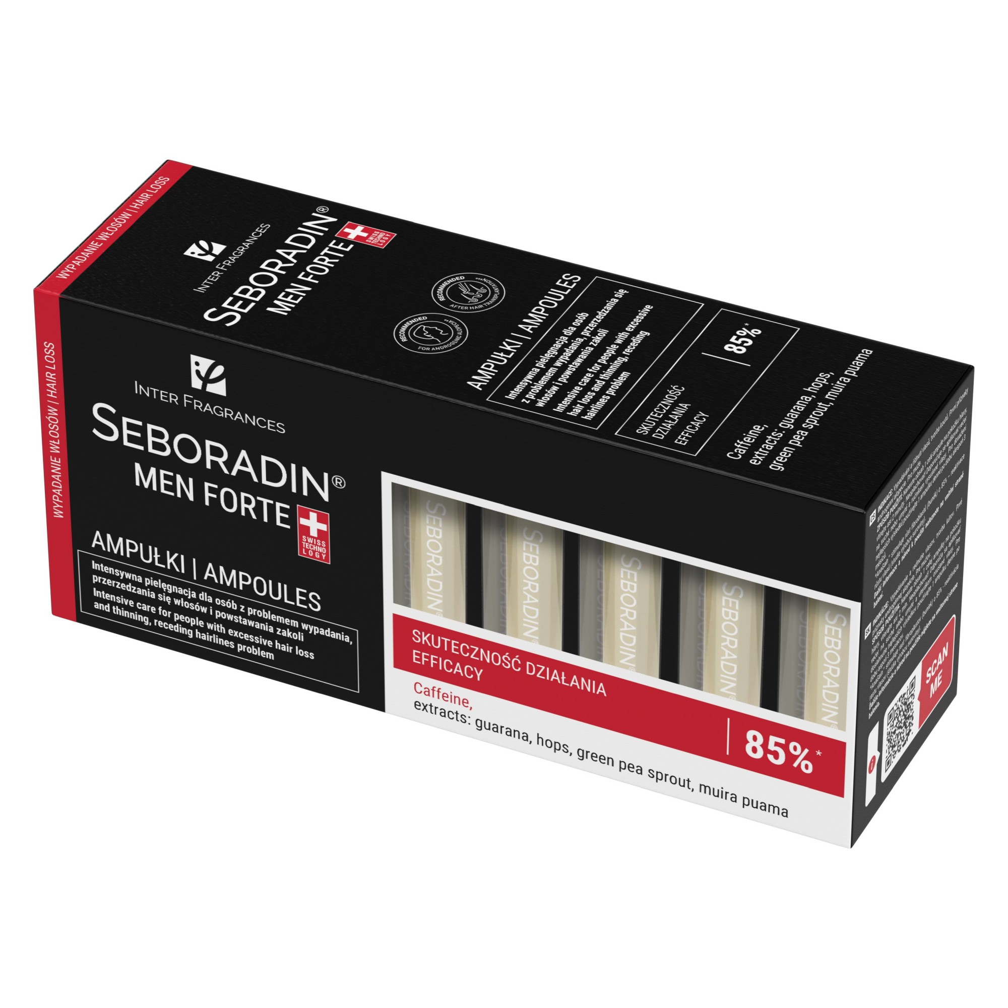Seboradin Men Forte Przeciw wypadaniu włosów 14x 5,5 ml zdjęcie