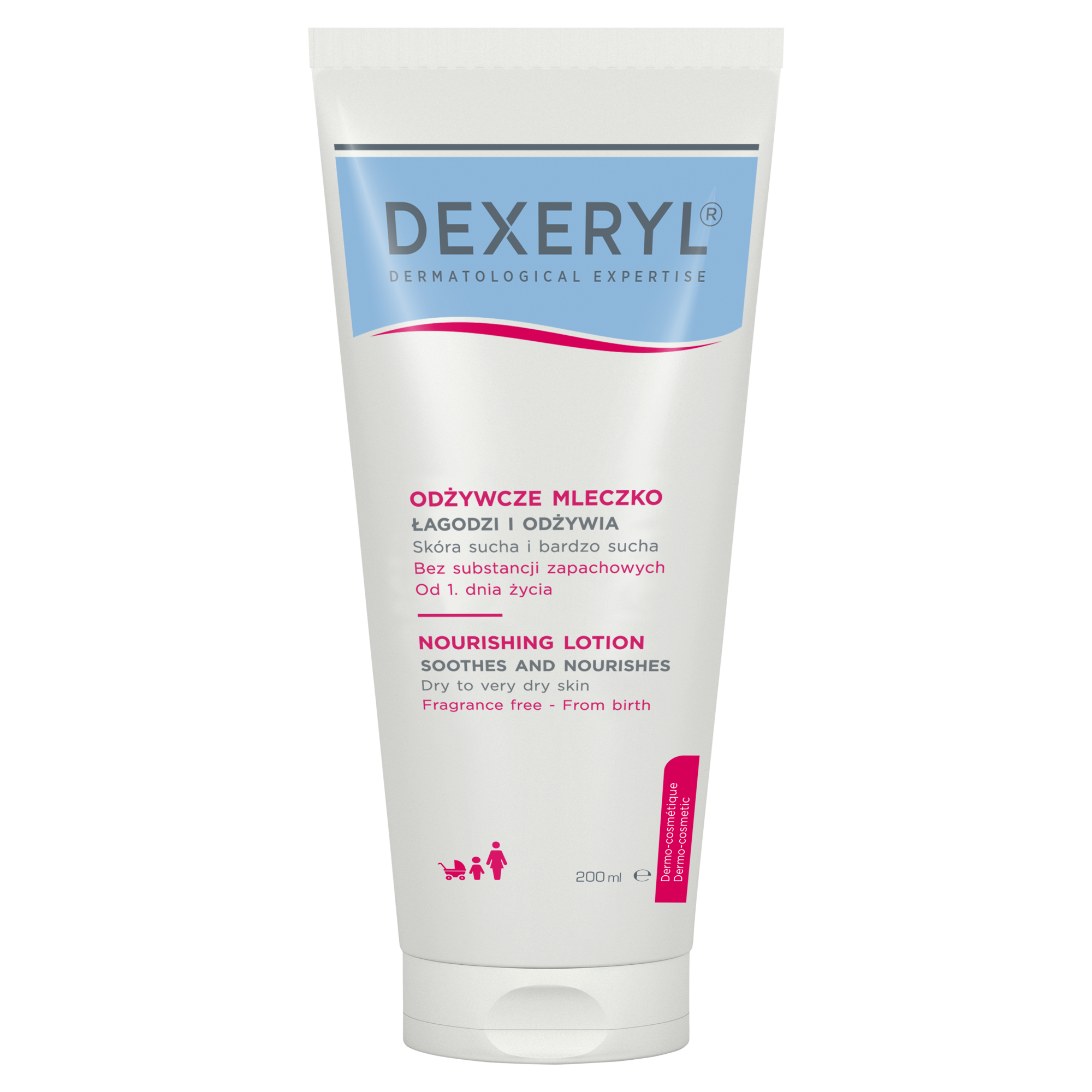Dexeryl, Mleczko odżywcze, 200 ml zdjęcie