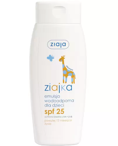 Ziaja Ziajka słoneczna emulsja wodoodporna dla dzieci SPF25 150 ml zdjęcie