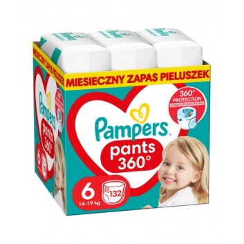 Pampers Pants 6 pieluchomajtki 15+ kg 132 sztuki