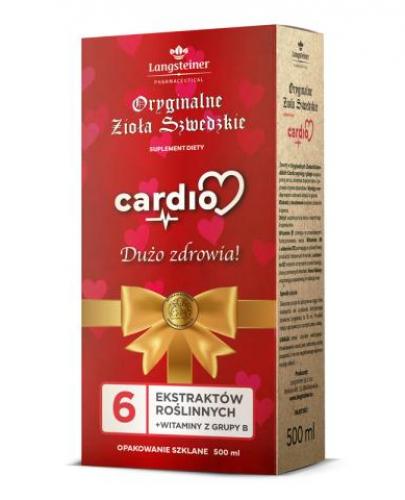 Langsteiner, Oryginalne Zioła Szwedzkie, Cardio, 500 ml zdjęcie