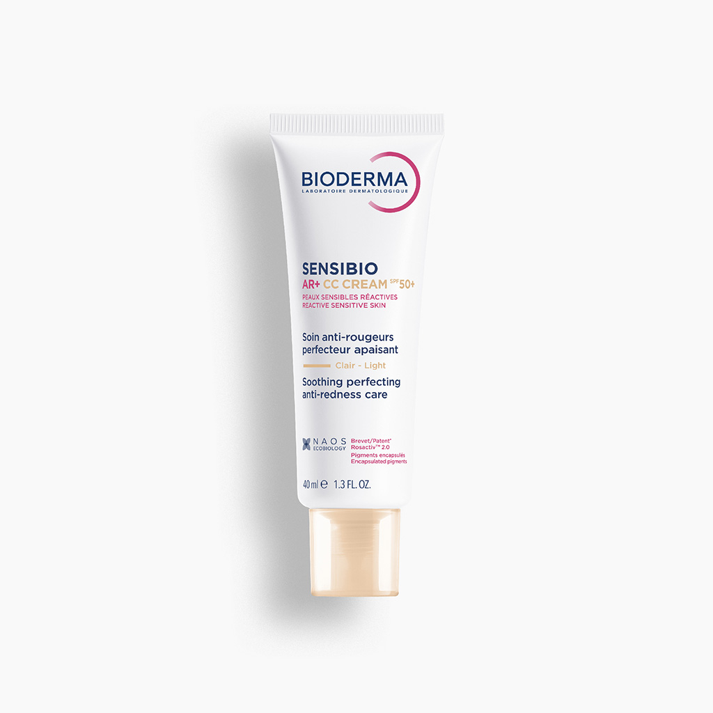 Bioderma Sensibio Ar+ CC, ochronny krem kojący, redukujący zaczerwienienia, 40 ml