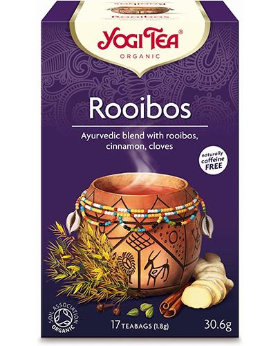 Yogi Tea Organic ROOIBOS Rooibos BIO - 17 sasz. - cena, opinie, stosowanie zdjęcie
