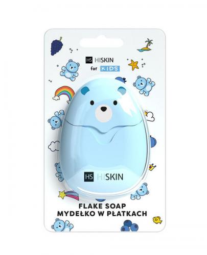 Hiskin for kids mydełko w płatkach Bluberry, 1 sztuka zdjęcie