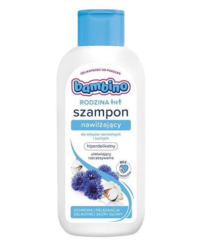 Bambino Rodzina Szampon nawilżający do włosów normalnych i suchych - 400 ml  zdjęcie