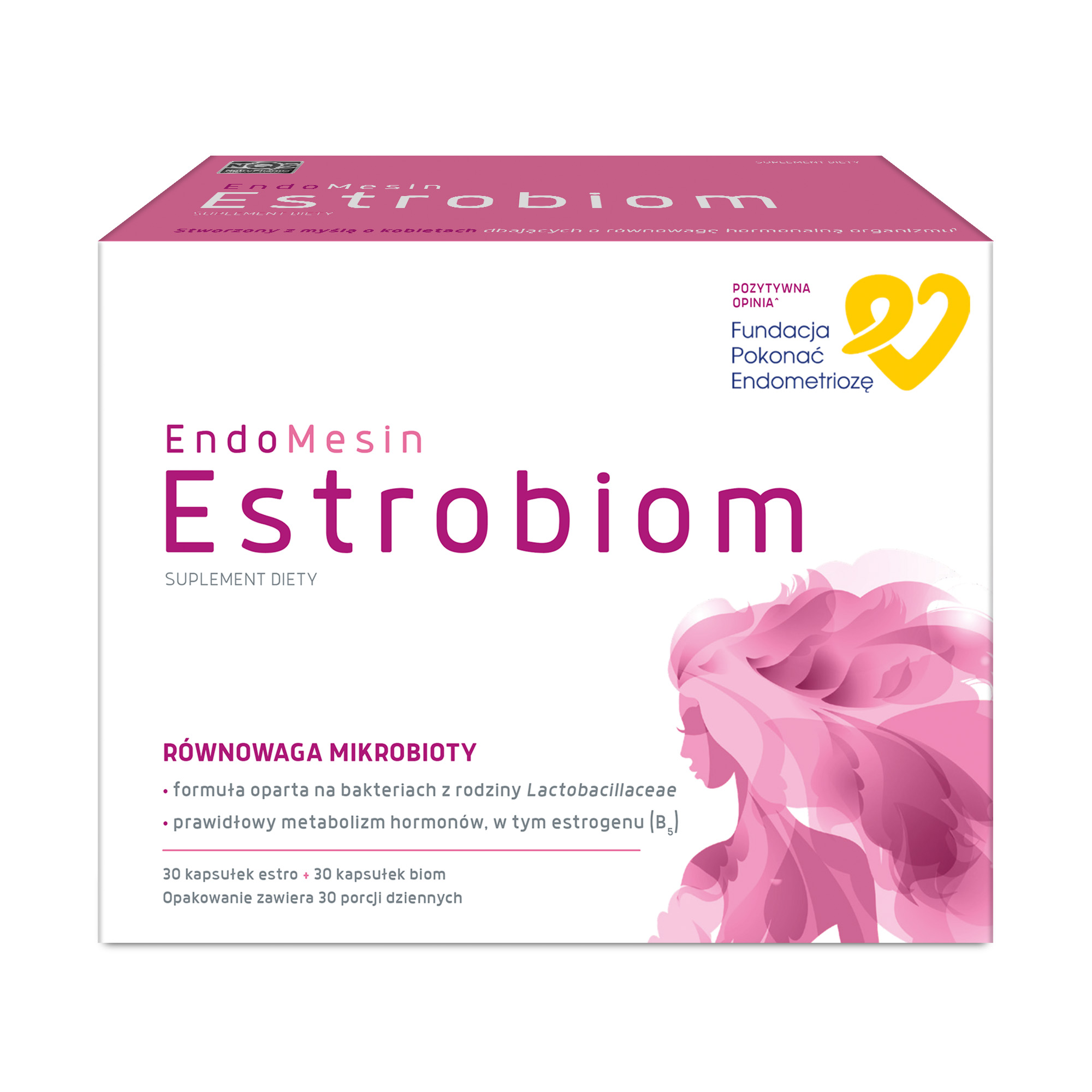 EndoMesin Estrobiom, kapsułki, 60 sztuk zdjęcie
