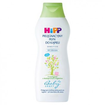 HIPP BABYSANFT Płyn do kąpieli pielęgnacyjny, 350 ml 