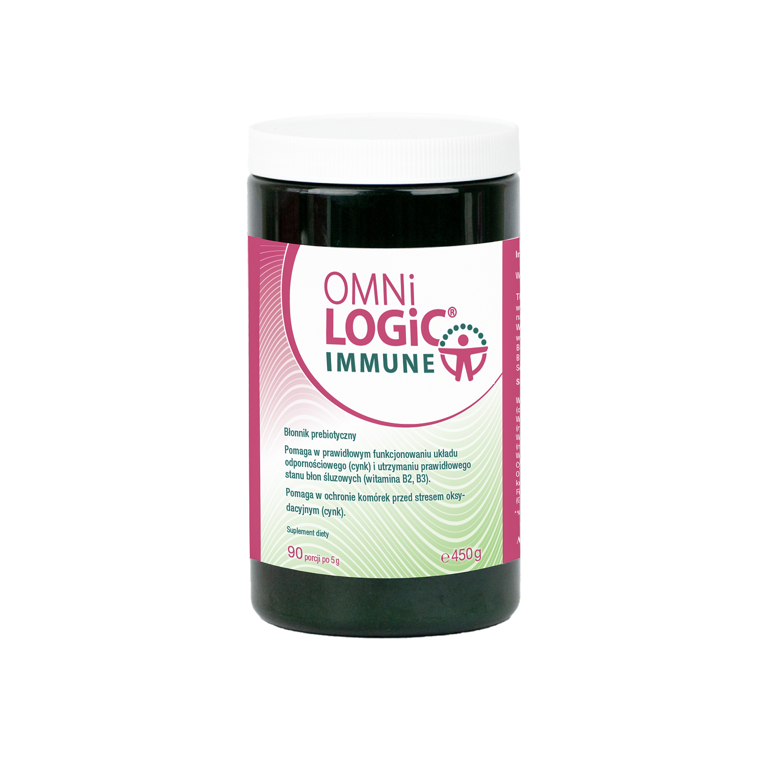 Omni-Logic Immune, proszek, 450 g, słoik  PET