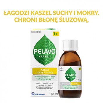 Pelavo Kaszel suchy i mokry, syrop, 175 ml