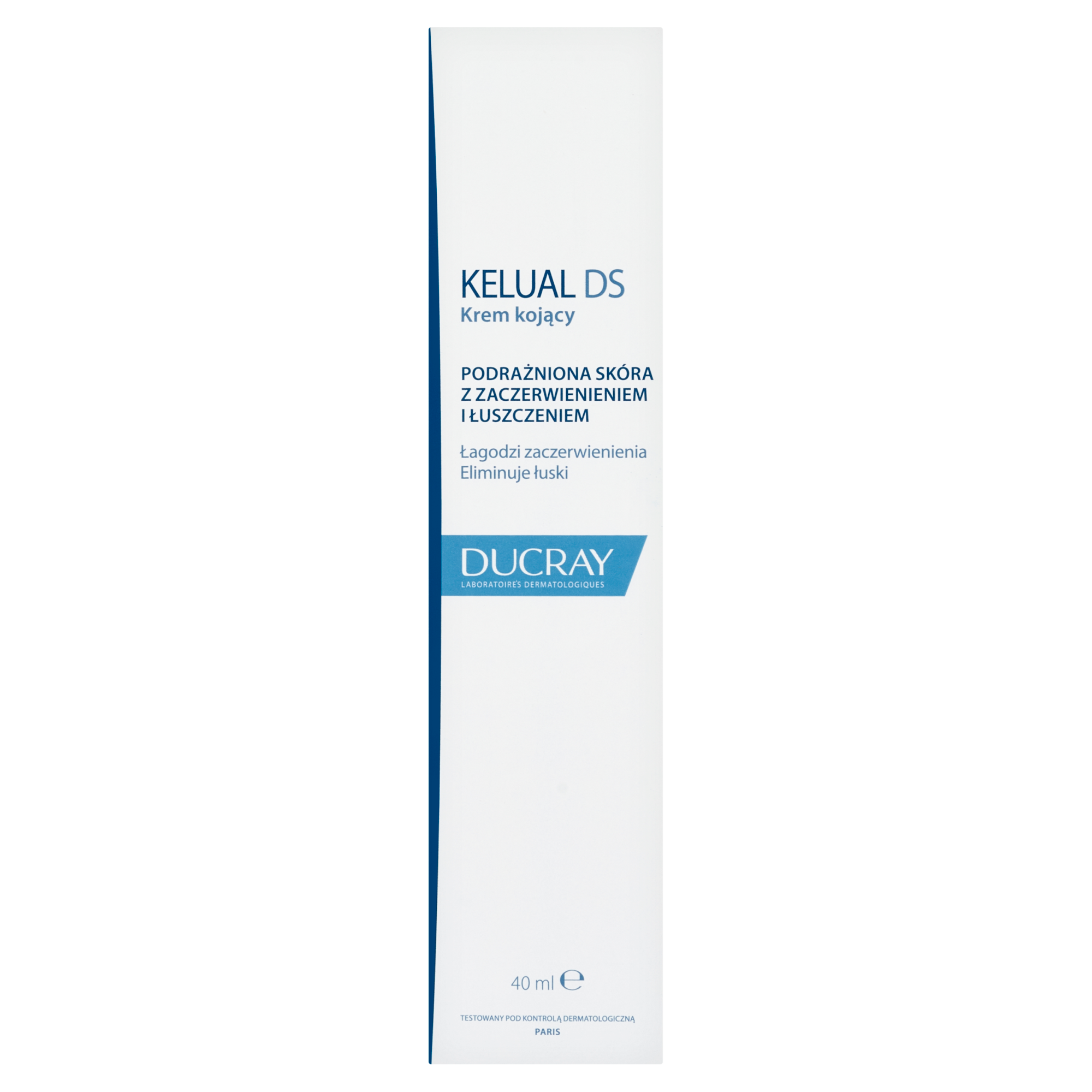 Ducray Kelual DS krem kojący skóra podrażniona z zaczerwienieniem i łuszczeniem 40 ml zdjęcie