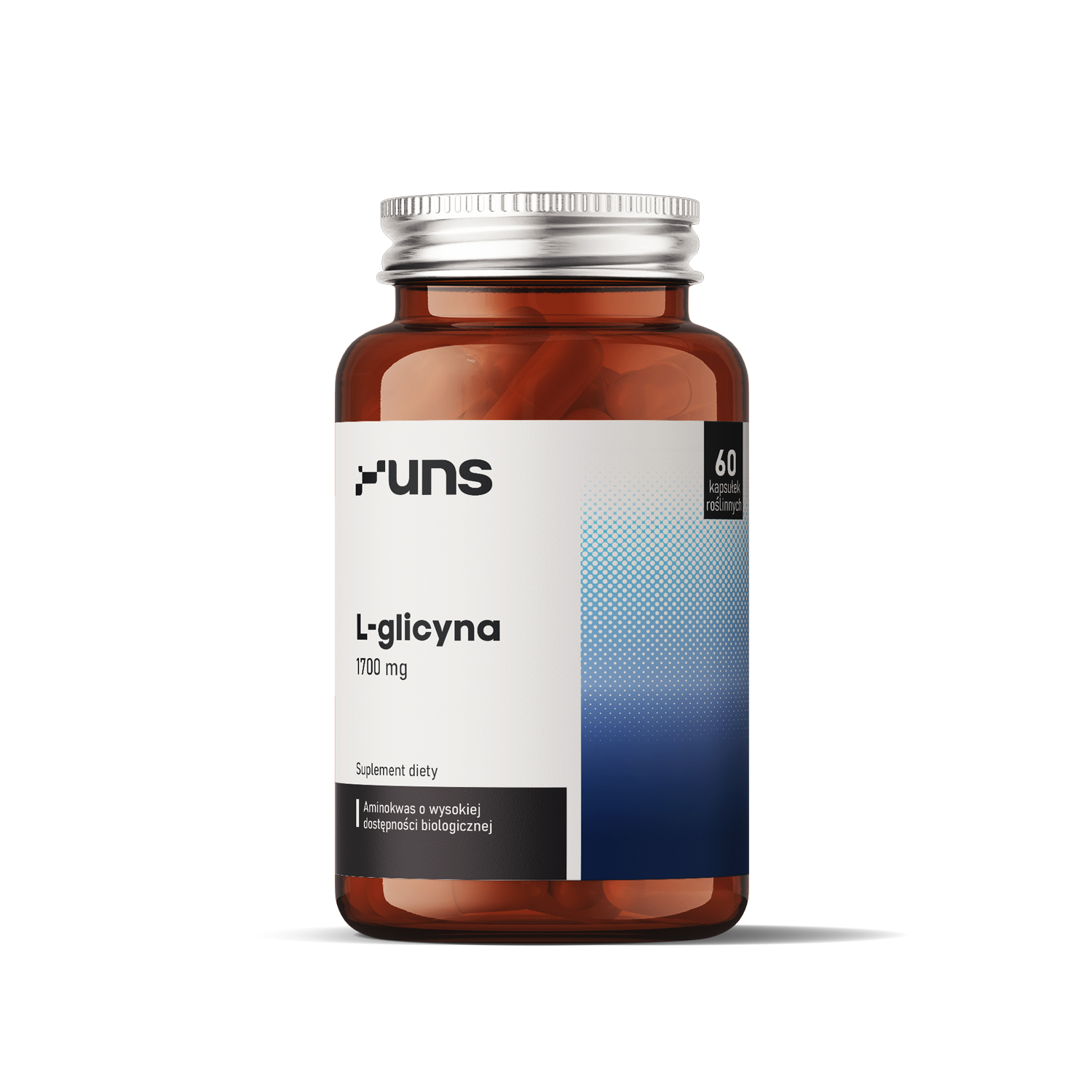 Uns L-Glicyna, 60 kapsułek