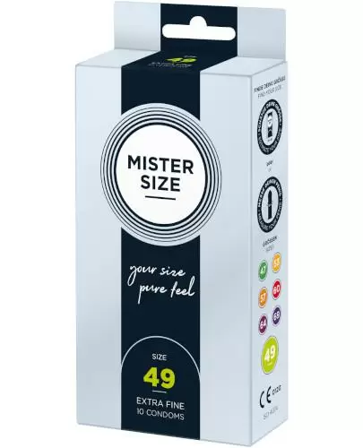 Mister Size prezerwatywy 49 mm 10 sztuk zdjęcie