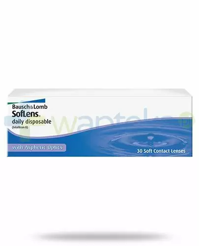 SofLens Daily soczewki kontaktowe jednodniowe o mocy -3,00 dioptrii 30 sztuk zdjęcie