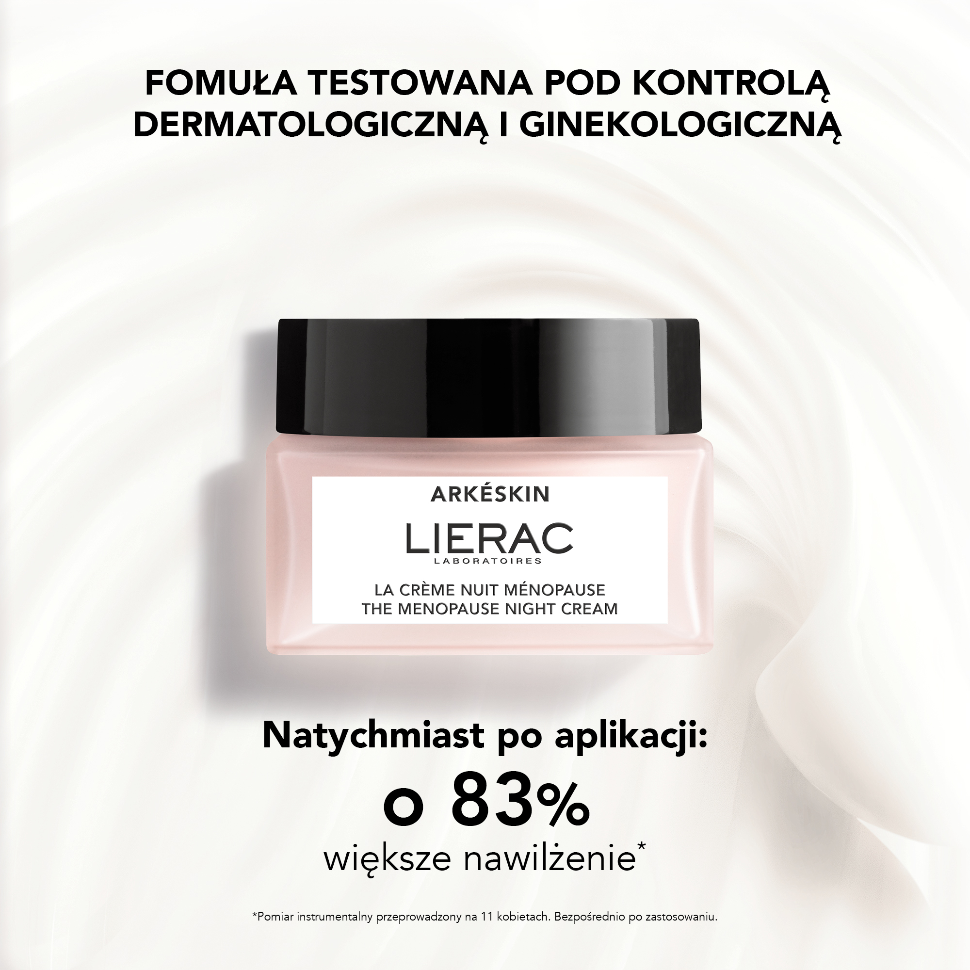 LIERAC ARKESKIN Krem na noc, 50 ml