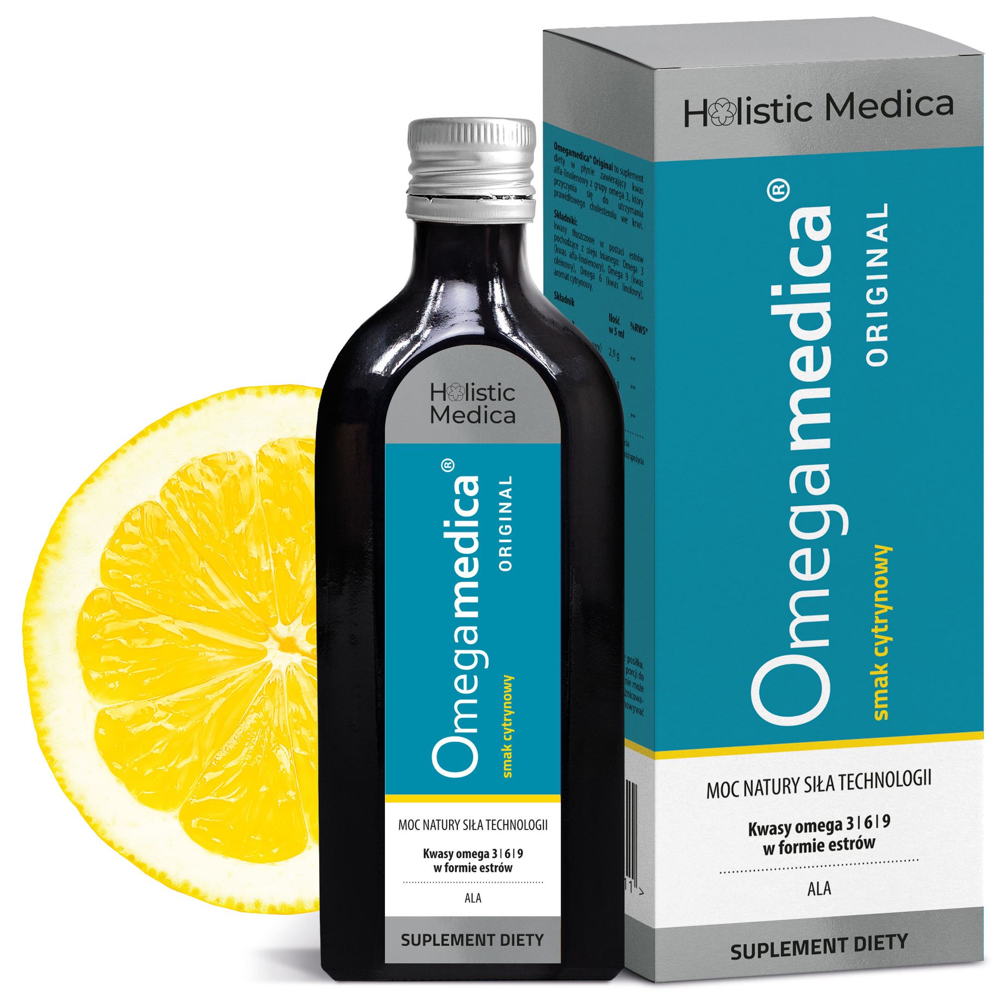 Omegamedica Original smak cytrynowy 250 ml