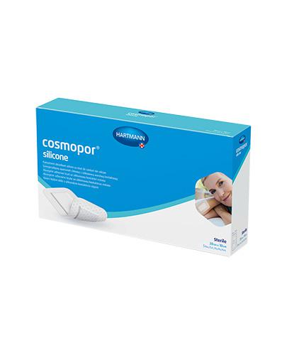 Hartmann Cosmopor Silicone Samoprzylepny opatrunek chłonny z silikonową warstwą kontaktową 20 cm x 10 cm, 5 sztuk zdjęcie