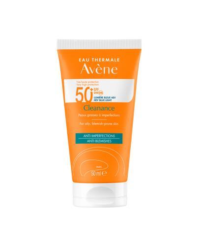 AVENE  Cleanance Bardzo wysoka ochrona przeciwsłoneczna SPF50+, 50ml zdjęcie