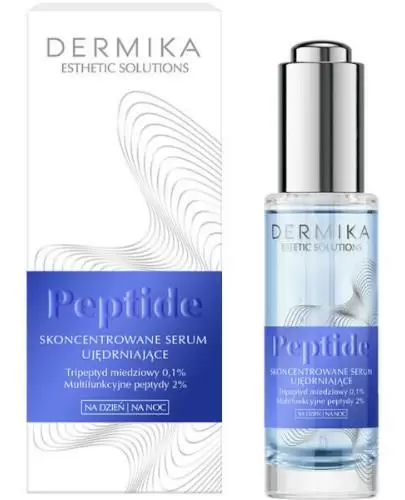 Dermika Esthetic Solutions Peptide skoncentrowane serum ujędrniające na dzień i na noc 30 ml zdjęcie