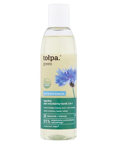 TOŁPA GREEN Łagodny płyn micelarny do mycia twarzy i oczu - 200 ml  zdjęcie
