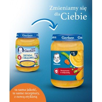 Nestlé Gerber Jarzynowa z cielęciną po 5 miesiącu 190 g