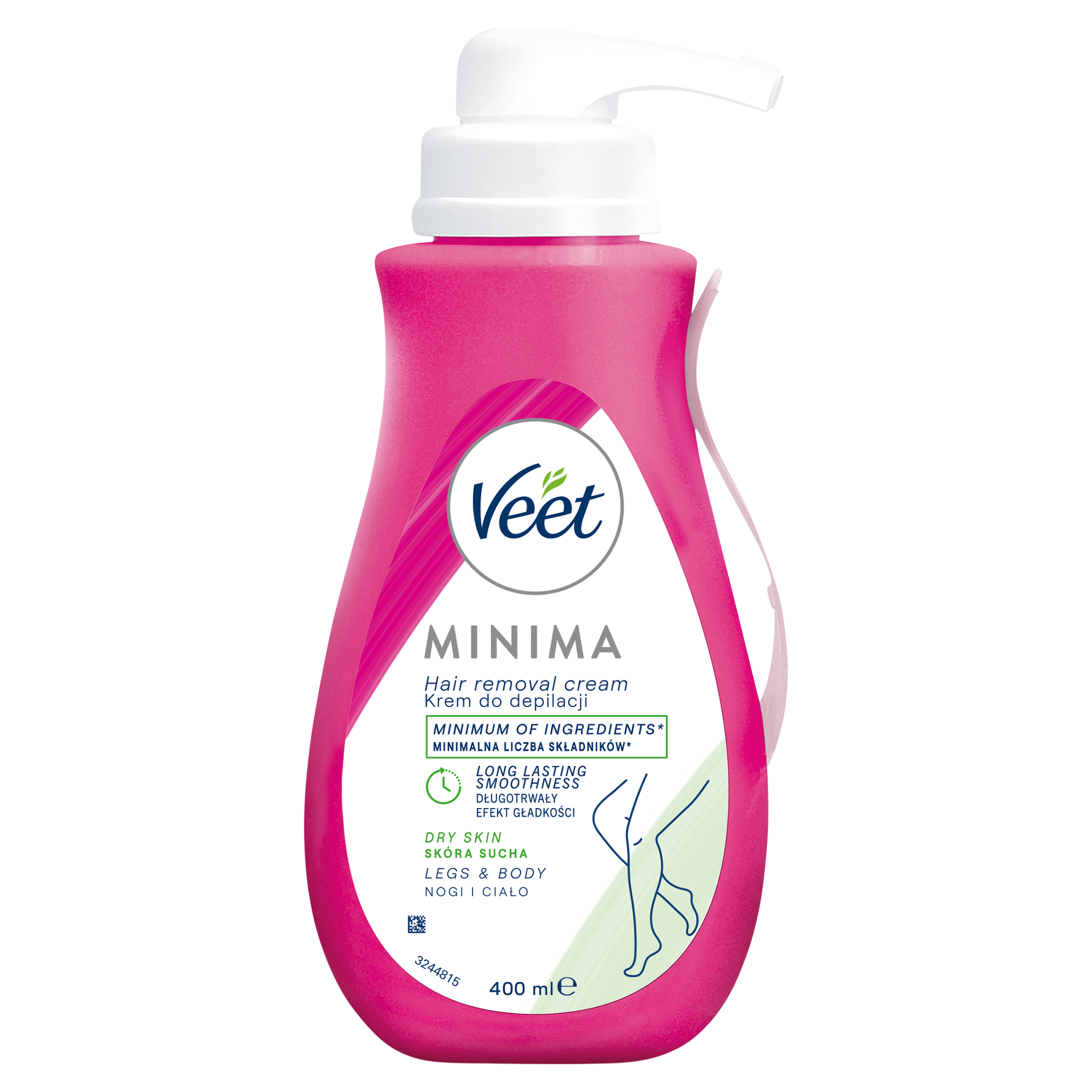 Veet Krem do depilacji dla skóry suchej - 400 ml - cena, opinie, właściwości zdjęcie