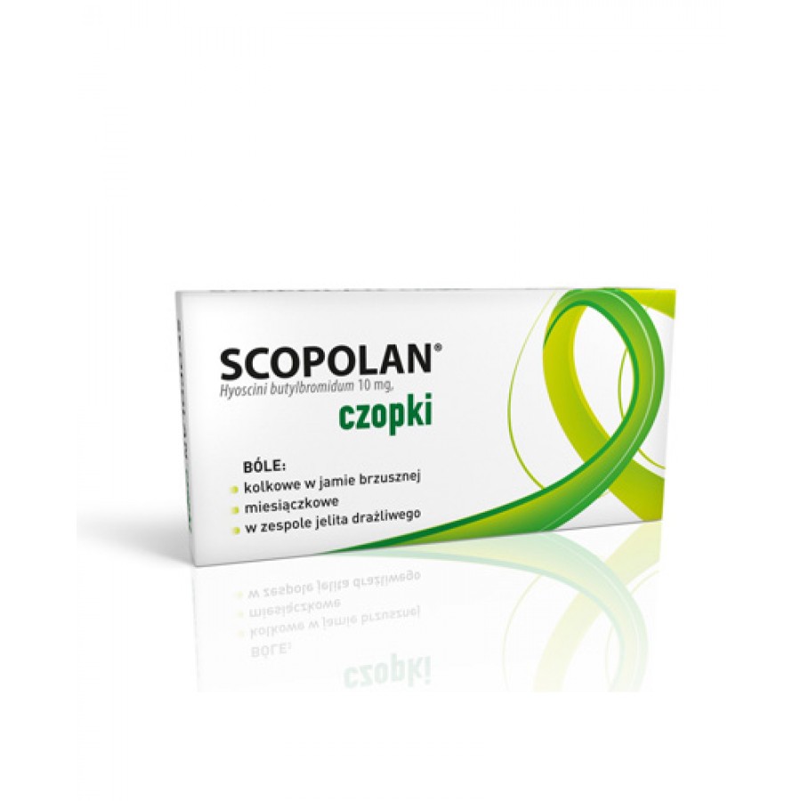 Scopolan 10 mg czopki doodbytnicze 6 sztuk