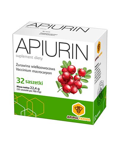 Apiurin - 32 sasz. - Zdrowie układu moczowe - cena, opinie, wskazania zdjęcie