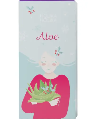 Holika Holika Aloe Skincare Kit Aloe 99% Soothing Gel wielofunkcyjny żel do pielęgnacji ciała twarzy i włosów 250 ml + Aloe Facial Cleansing Foam delikatna pianka do mycia twarzy 150 ml [ZESTAW] zdjęcie