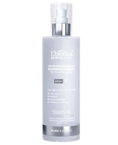 L'Biotica Estetic Clinic Oczyszczająco-Rozświetlający Płyn Micelarny, 200 ml zdjęcie