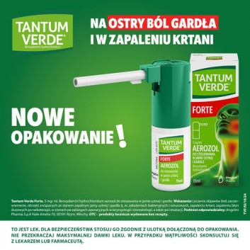 Tantum Verde Forte 3 mg/ml aerozol 15 ml