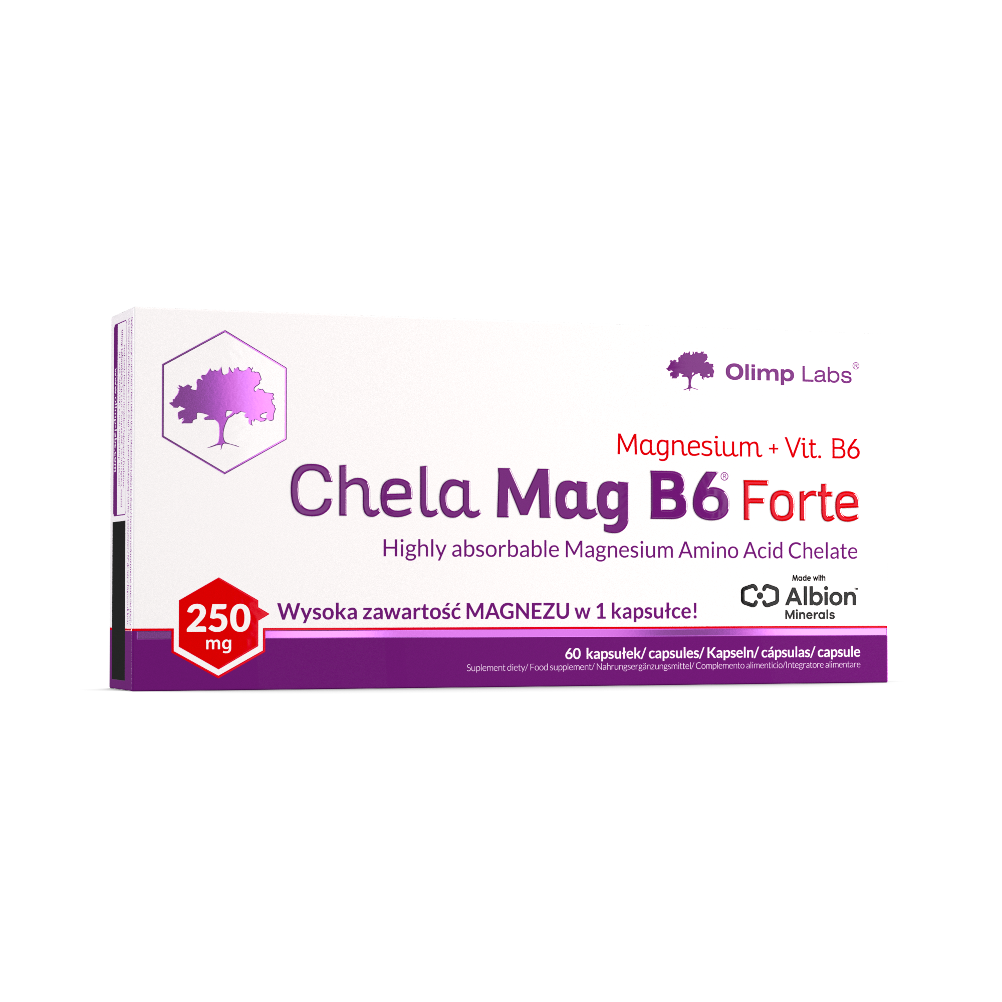 Olimp, Chela-Mag B6 Forte, kapsułki, 60 sztuk zdjęcie