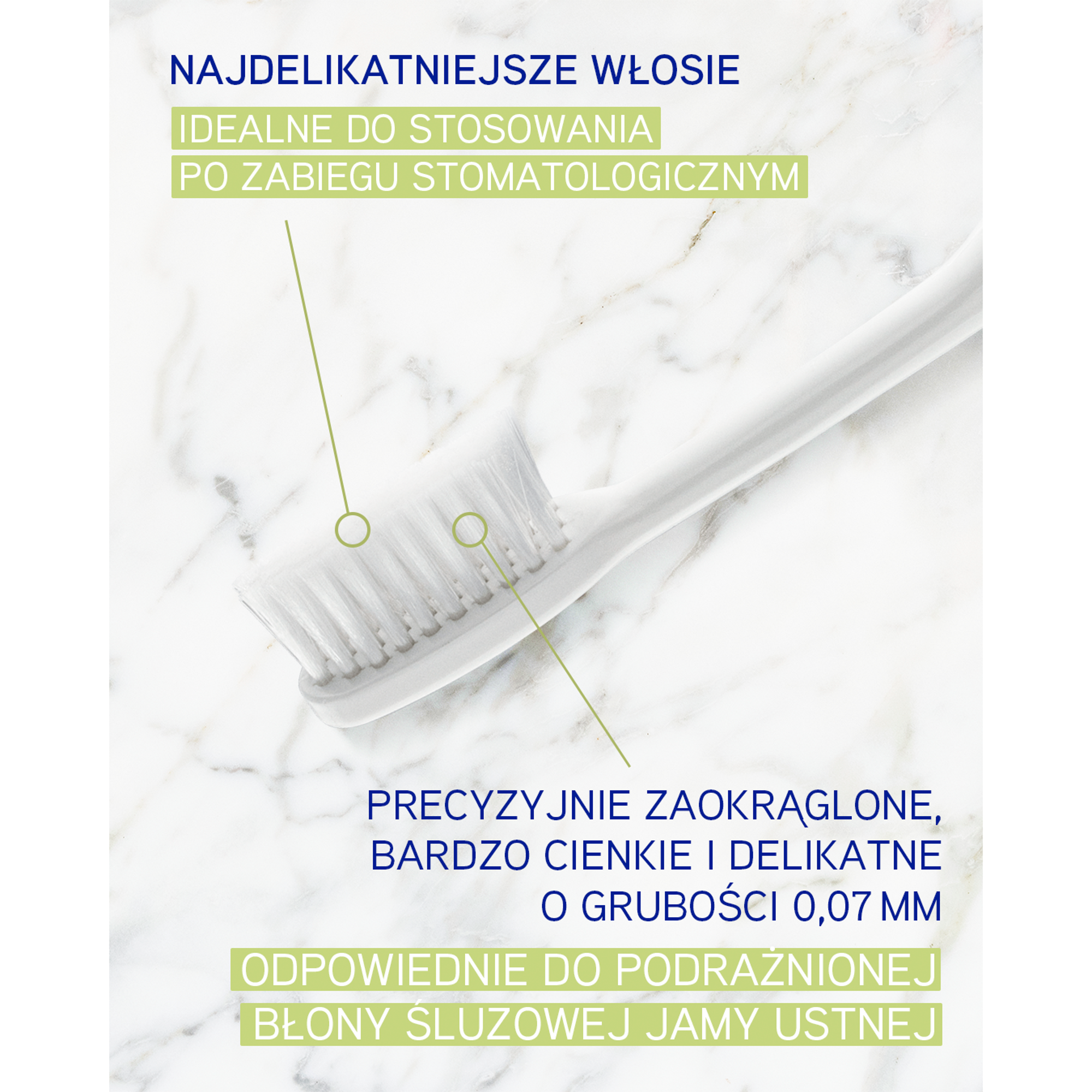 Elgydium Clinic 7/100 szczoteczka do zębów pooperacyjna 1 sztuka
