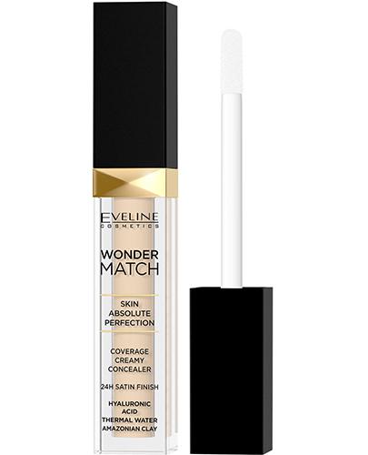 Eveline Cosmetics Wonder Match Korektor w płynie 01 Light, 7 ml, cena, opinie, stosowanie zdjęcie
