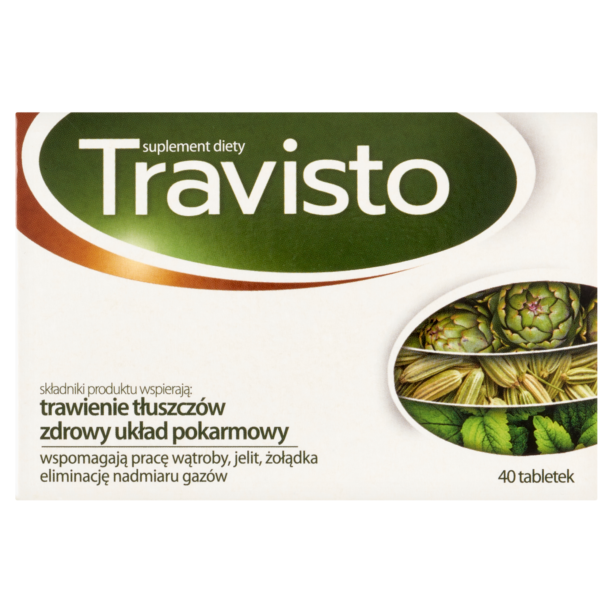 TRAVISTO, tabletki, 40 sztuk zdjęcie