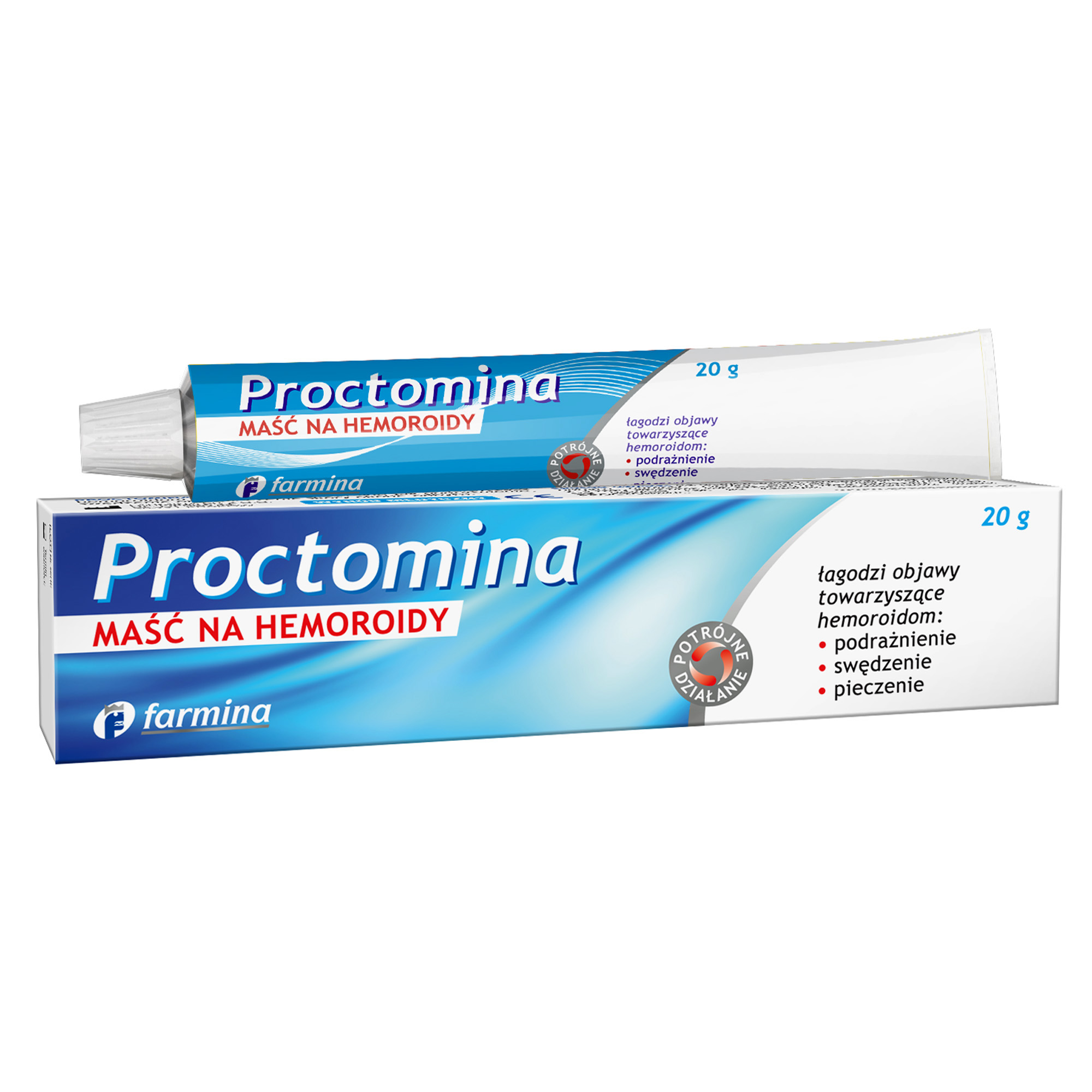 Proctomina maść na hemoroidy 20 g zdjęcie