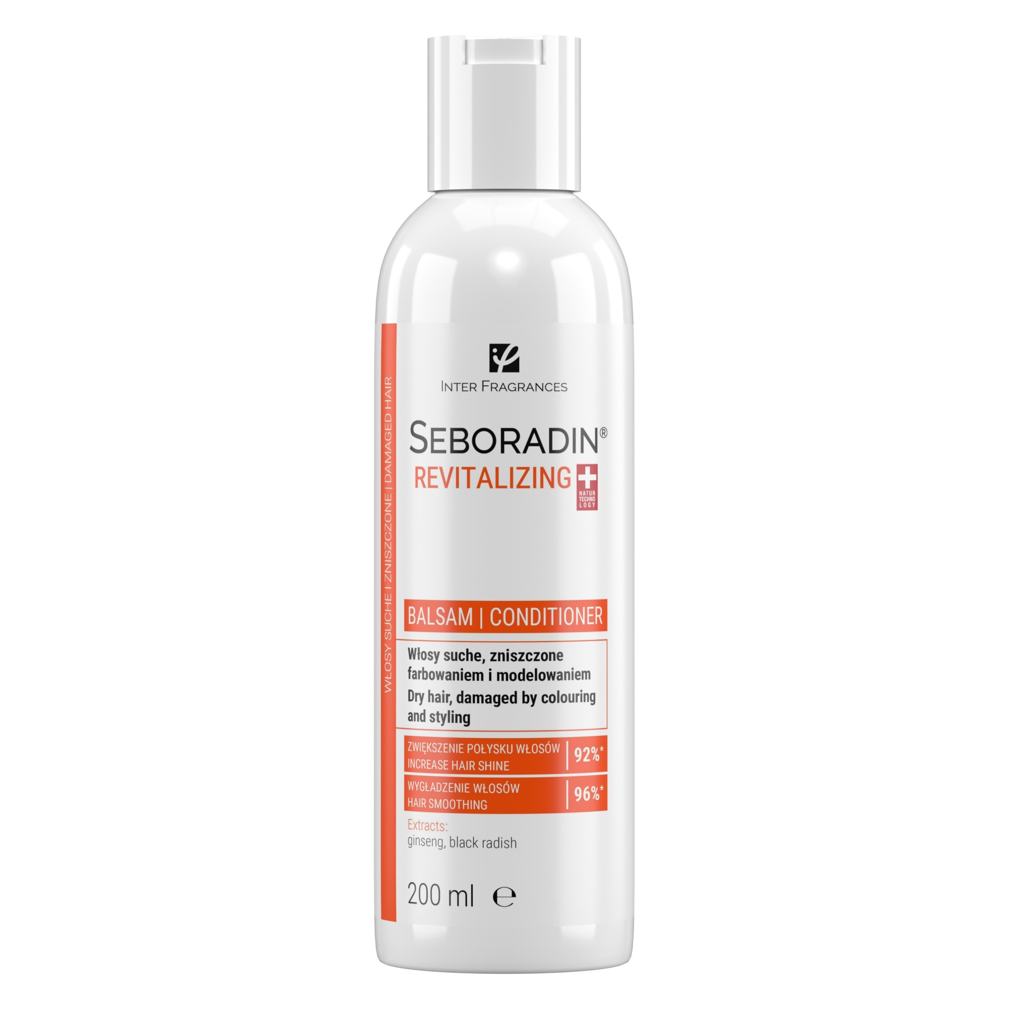 Seboradin Revitalizing balsam regenerujący do włosów suchych, zniszczonych farbowaniem i modelowaniem 200 ml zdjęcie