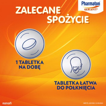 Pharmaton Geriavit 100 tabletek powlekanych