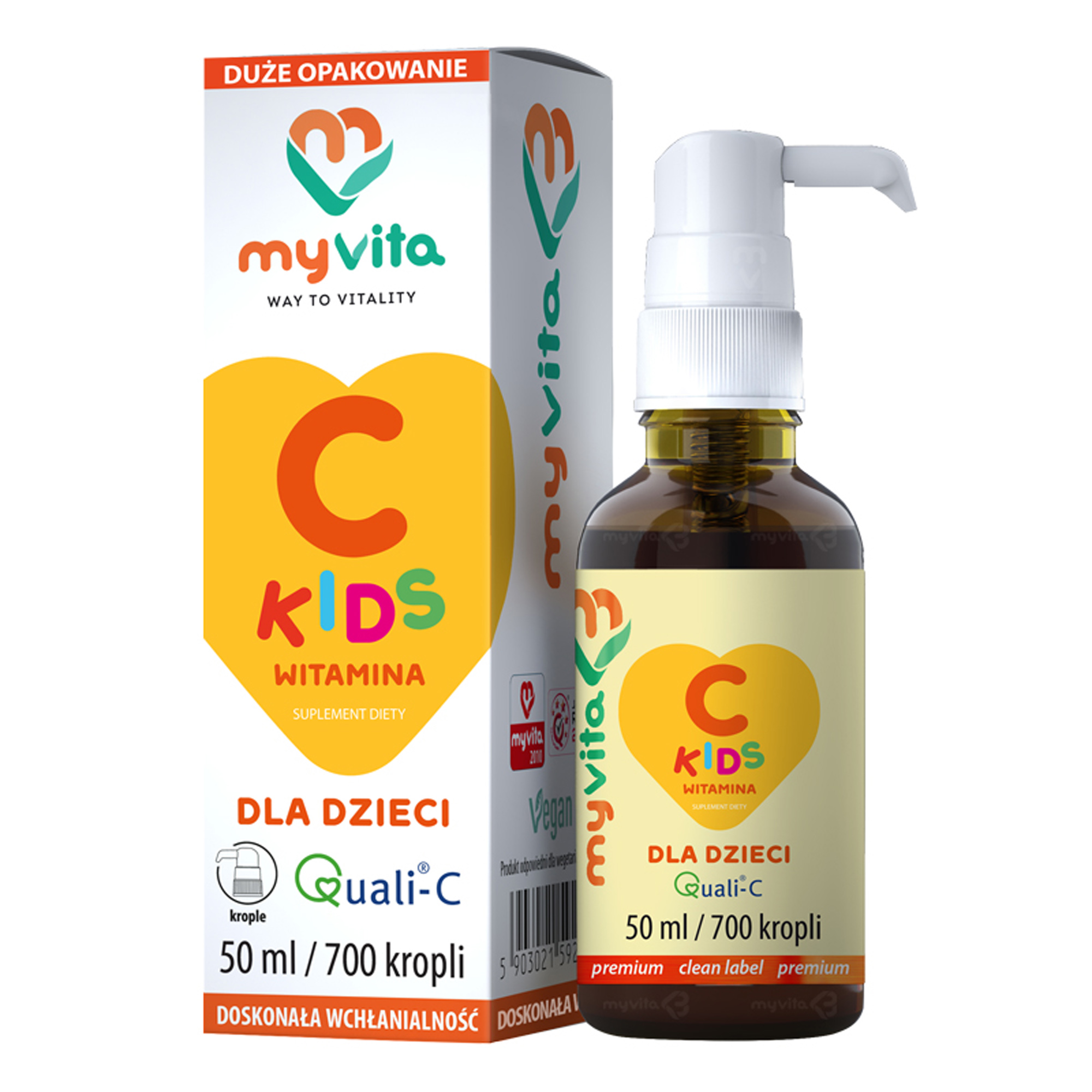 MyVita Witamina C Kids 50 ml zdjęcie
