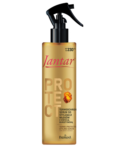 Jantar Termoochronne serum do stylizacji włosów z esencją bursztynową, 200 ml zdjęcie