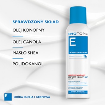 Emotopic przeciwświądowy preparat kojący do ciała 150 ml