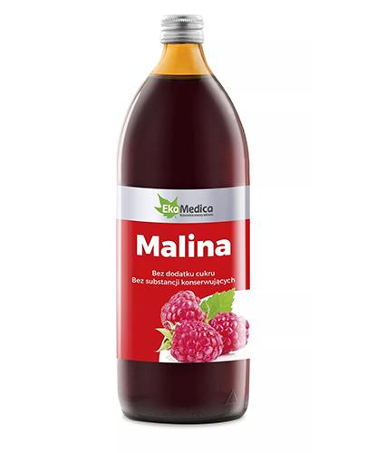 EkaMedica Malina sok pasteryzowany 1000 ml zdjęcie