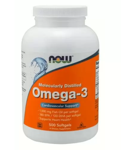 NOW Foods Omega-3 1000 mg 500kapsułek zdjęcie